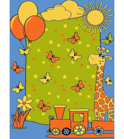 Dywan Weliro Lato niebieski 200x300cm