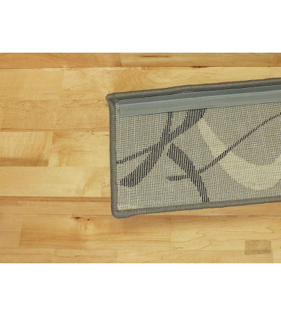 Nakładki na schody choco szary 65x24cm prostokąt