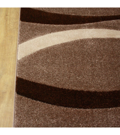 Dywan Fryz wycinany 200x290 cm FIRE 46 beż
