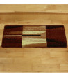 Nakładki na schody bond brąz 65x24cm prostokąt