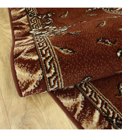 Chodnik dywanowy Weltom Welen trio brąz 70cm
