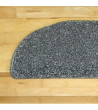 Nakładki na schody shaggy opus ciemna popiel 65x24cm