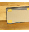 Nakładka na schody RAMA SZARA prostokąt 65x24cm