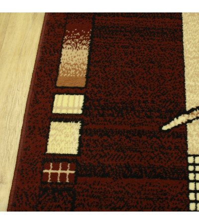 Dywan Weltom Rubik brąz 160x220cm