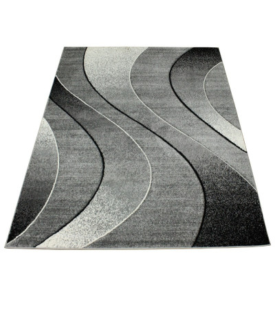 Dywan Fryz wycinany Fire 47 popiel