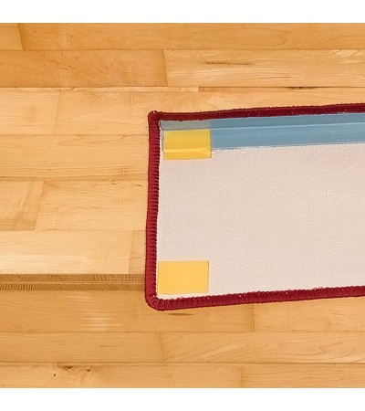 Nakładka na schody BIDJAR BORDO prostokąt 65x24cm