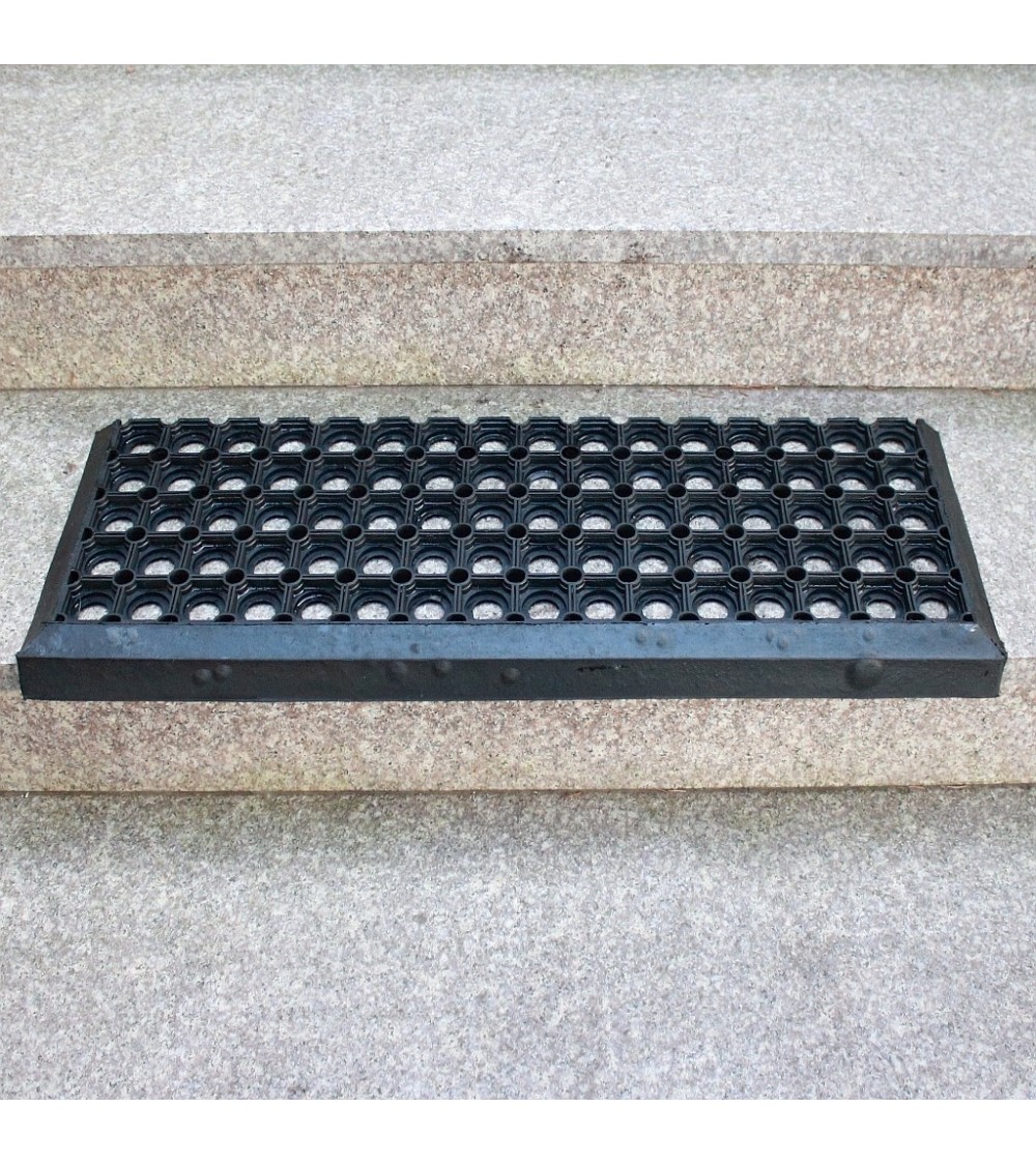 Nakładki BB gumowe na schody zewnętrzne 75x25+4cm