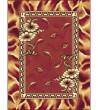 Dywan Trio bordo 120x170 cm